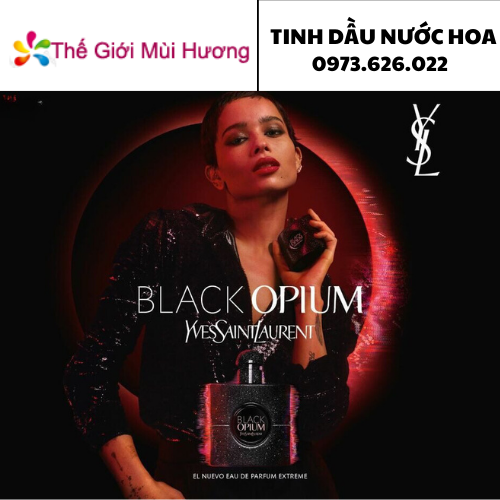 Tinh dầu nước hoa YSL Black Opium Extreme